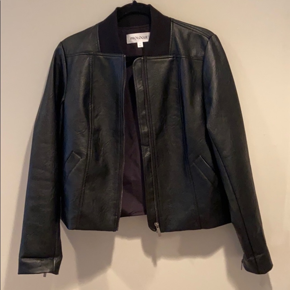 Prologue Leather Bomber